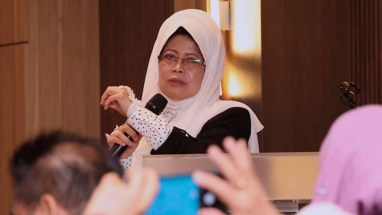 Sarawak Women, Children and Community Wellbeing Development Minister Datuk Seri Fatimah Abdullah - BERNAMApix