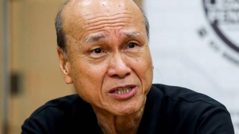 Alliance for a Safe Community chairman Tan Sri Lee Lam Thye - Shahrill Basri/TheSun