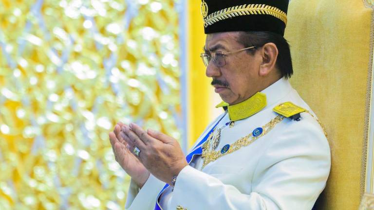 Yang Dipertua Negeri Sabah Tun Musa Aman. - BERNAMApix