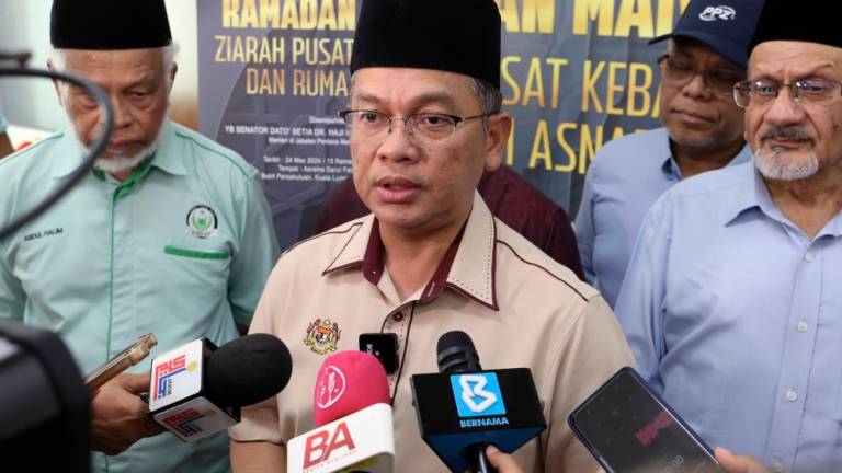Menteri di Jabatan Perdana Menteri (Hal Ehwal Agama), Datuk Dr Mohd Na’im Mokhtar. - fotoBERNAMA