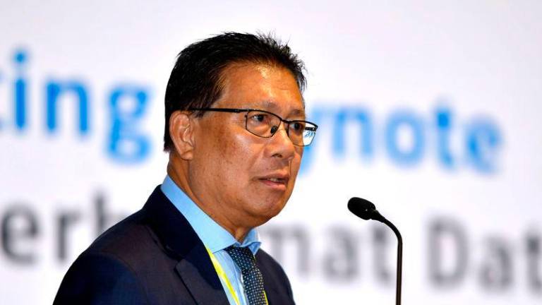 Sarawak Utility and Telecommunications Minister Datuk Seri Julaihi Narawi - BERNAMApix