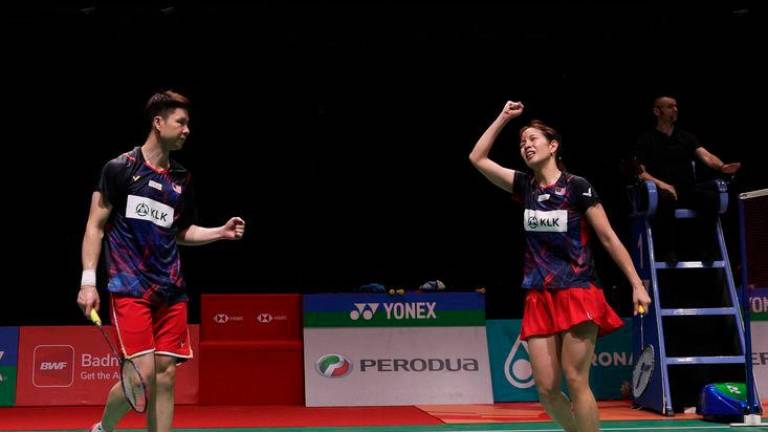 National mixed doubles pair Goh Soon Huat-Shevon Lai Jemie - BERNAMApix