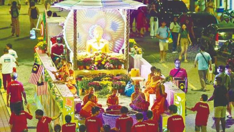 Wesak Day should celebrate the need for religion and science to forge a working partnership for the common purpose of building a global civilisation - BERNAMApix