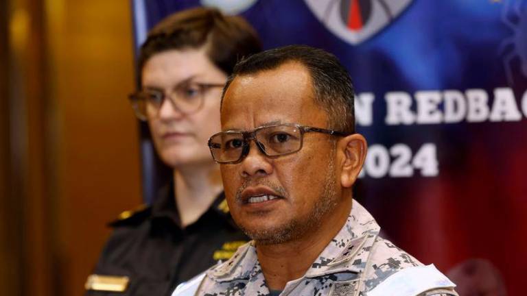 MMEA acting deputy director-general (operations) Rear Admiral (M) Mohd Zawawi Abdullah - BERNAMApix