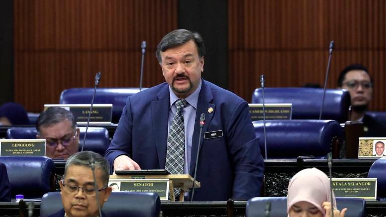 Finance Minister II Datuk Seri Amir Hamzah Azizan. - BERNAMA
