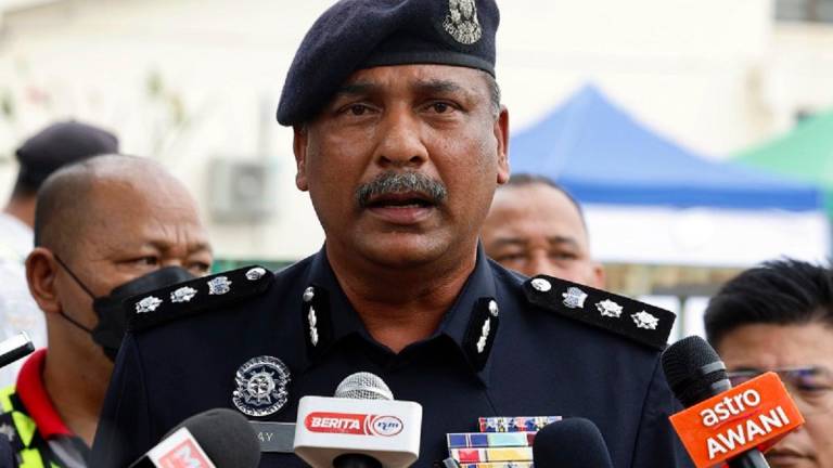 Klang Utara police chief ACP S. Vijaya Rao. - BERNAMApix