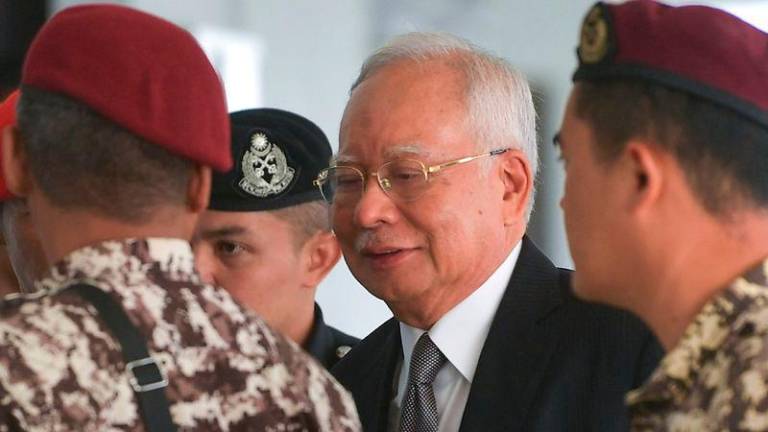 Former Prime Minister Datuk Seri Najib Tun Razak - BERNAMApix