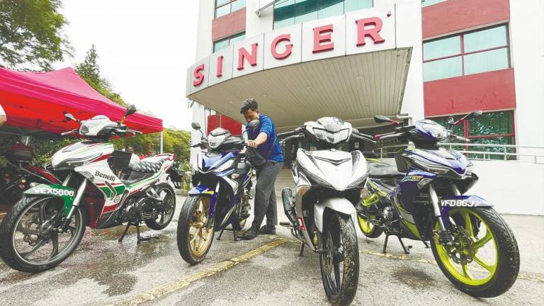 Yeap said the sale provides quality used motorcycles and appliances at discounted prices, making it an ideal time for year-end preparations and upgrades. – AMIRUL SYAFIQ/THESUN