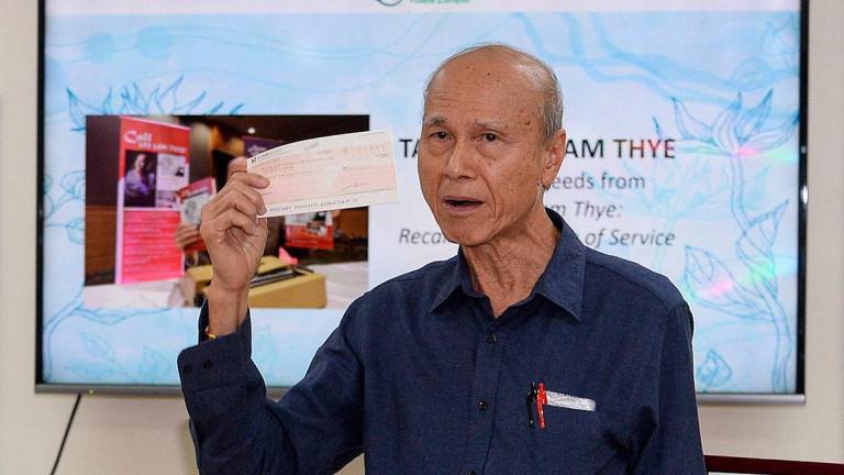 Tan Sri Lee Lam Thye. BERNAMApix