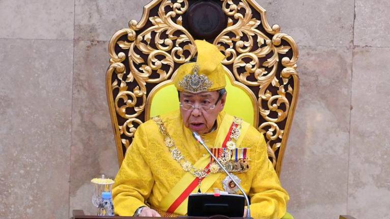 Sultan of Selangor Sultan Sharafuddin Idris Shah - BERNAMApix