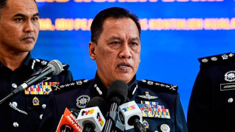 Kuala Lumpur police chief Datuk Rusdi Mohd Isa - Photo by BERNAMA
