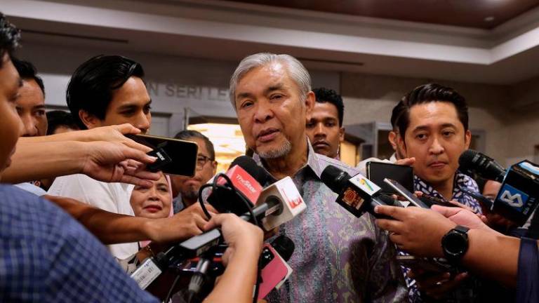 Deputy Prime Minister Datuk Seri Dr Ahmad Zahid Hamidi - BERNAMApix