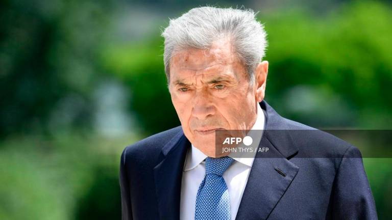 Former cyclist Eddy Merckx - JOHN THYS / AFP