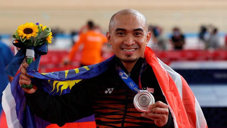 Pelumba basikal trek negara Datuk Mohd Azizulhasni Awang - BERNAMA