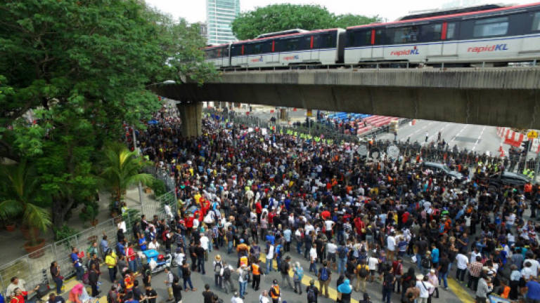 Police to summon illegal anti-gov't rally organiser