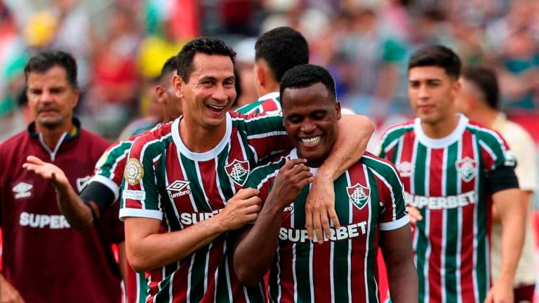 For representational purposes - Fluminense’s Ganso and Jhon Arias - IMAGN IMAGES via REUTERS