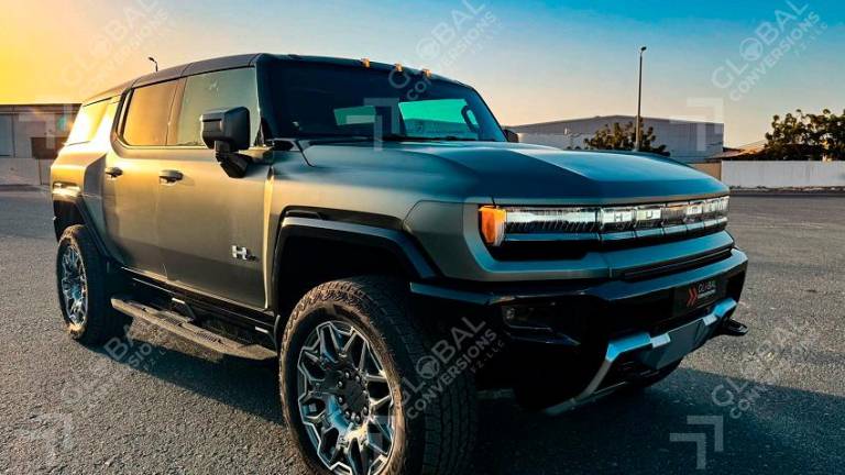 Global Conversions Delivers World’s First Right-Hand Drive Hummer EV SUV