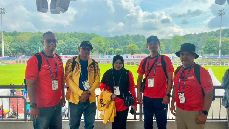 PHOTO: Nazrin Arif, BERNAMA taken from Sukan IPT/ Facebook