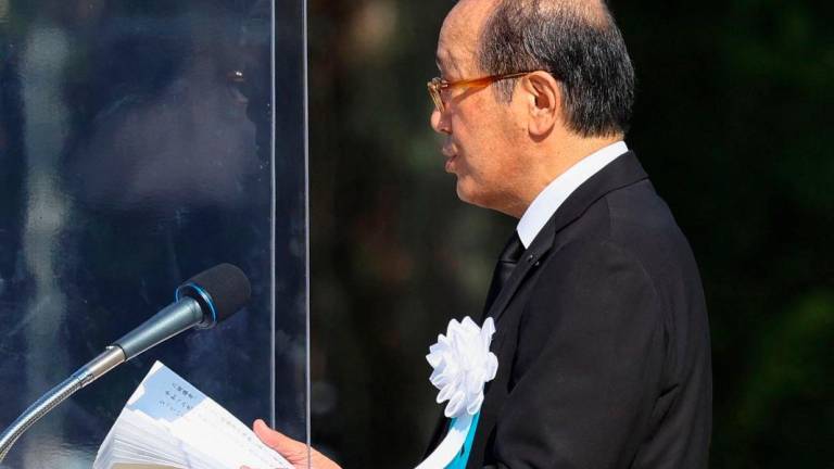 Mayor of Hiroshima Kazumi Matsui. FotoReuters