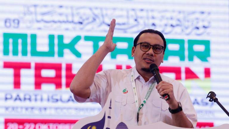 PAS Youth chief Afnan Hamimi Taib Azamudden - BERNAMAPIX