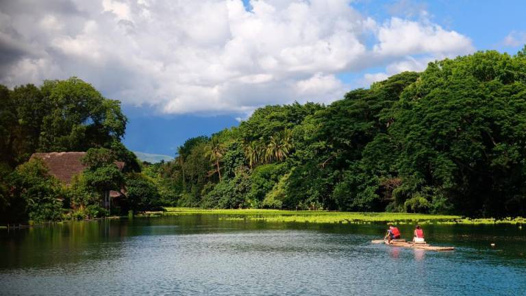 Bamboo rafting at Villa Escudero is equal parts scenic and silly. – ALL PICS BY YASMIN ZULRAEZ/THESUN