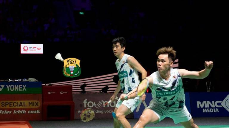 National men’s doubles pair Man Wei Chong-Tee Kai Wun - BERNAMApix