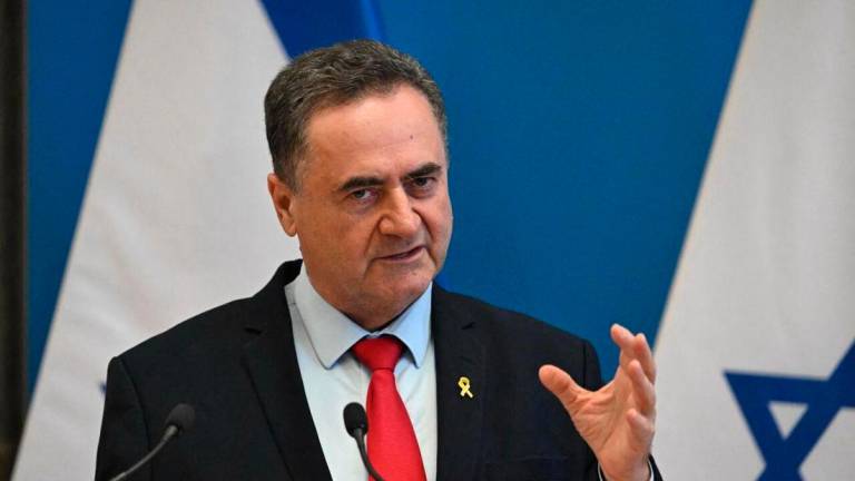 Israeli Defence Minister Israel Katz - AFPpix