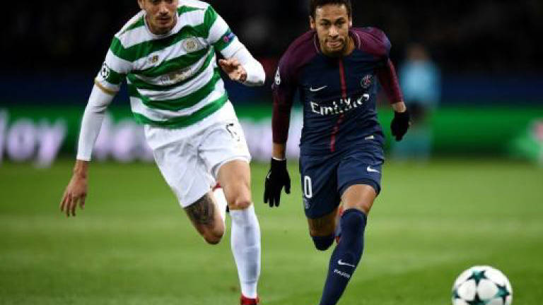 Neymar turns it on as seven-up PSG destroy Celtic