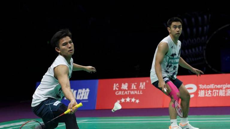 Professional men’s doubles pair Goh Sze Fei-Nur Izzuddin Rumsani - BERNAMApix