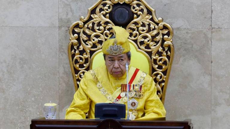 Sultan Selangor Sultan Sharafuddin Idris Shah - fotoBERNAMA