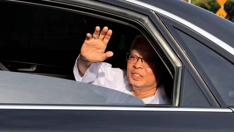 Former prime minister Datuk Seri Ismail Sabri Yaakob - Photo by BERNAMA