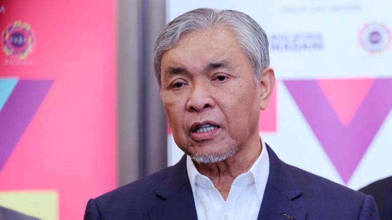 Barisan Nasional (BN) chairman Datuk Seri Dr Ahmad Zahid Hamidi - BERNAMApix