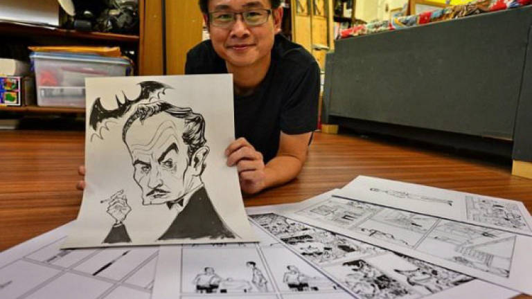 Award-winning Singapore cartoonist challenges history
