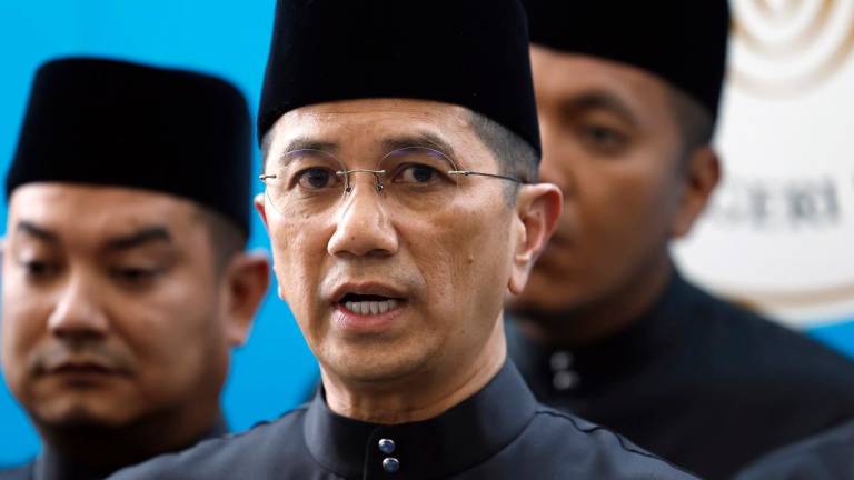 Bersatu secretary-general Datuk Seri Azmin Ali. - BERNAMApix