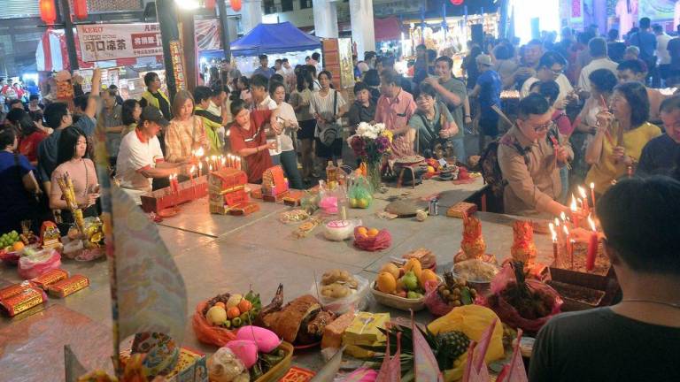 The Hungry Ghost Festival, also known as Zhong Yuan Jie, is rooted in Taoist and Buddhist traditions. – Masry Che Ani/theSun