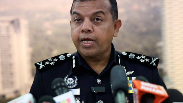 Timbalan Ketua Polis Negara Tan Sri Ayob Khan Mydin Pitchay. FotoBernama