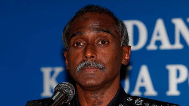 Johor police chief Datuk M. Kumar - BERNAMApix