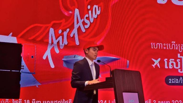 Vissoth said the new flights marks a milestone for the airline group to expand its footprint into the region. – PIC COURTESY OF AIRASIA