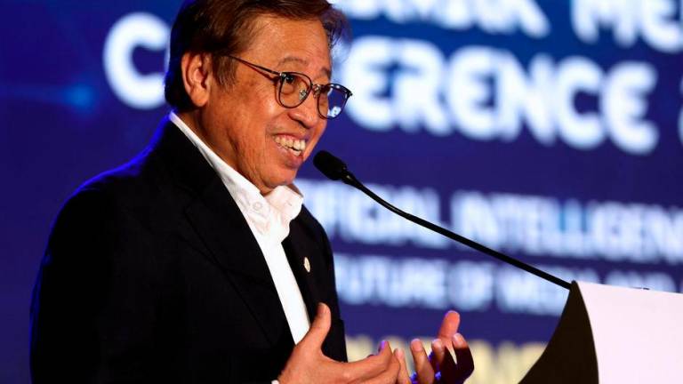 Premier Sarawak Tan Sri Abang Johari Tun Openg - FotoBernama