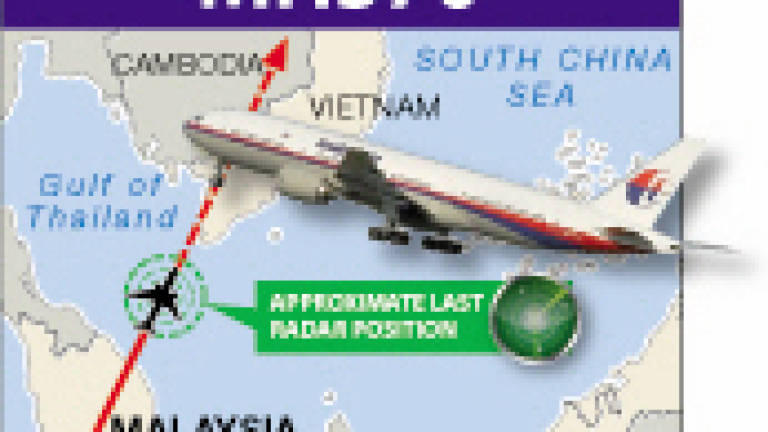 Navy deploys KD Kasturi, KD Lekiu in search for MH370