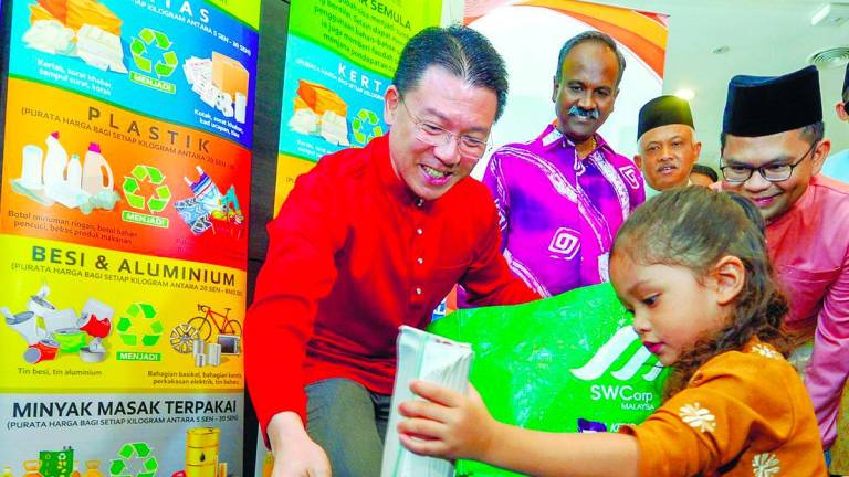 Nga said the move is part of efforts to intensify the “trash to cash” and “waste to energy” agenda under the 13th Malaysia Plan. – BERNAMApix