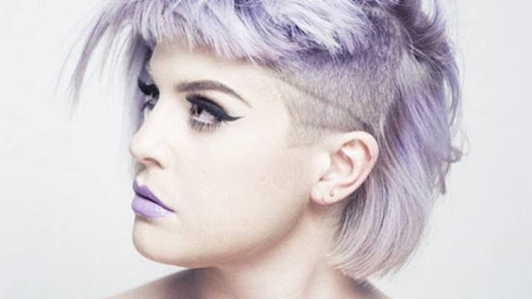 Kelly Osbourne won't ditch purple hair