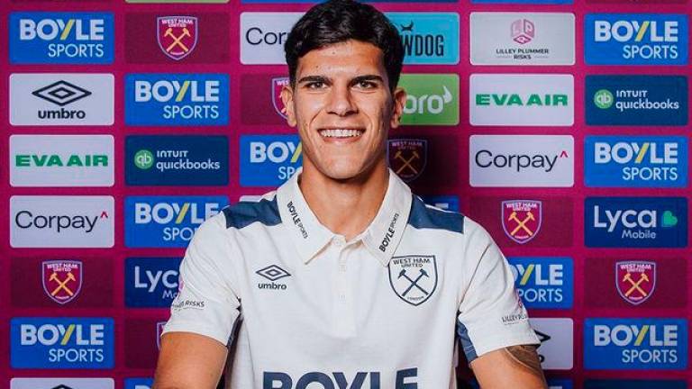 Mateus Fernandes. Credit: West Ham FB