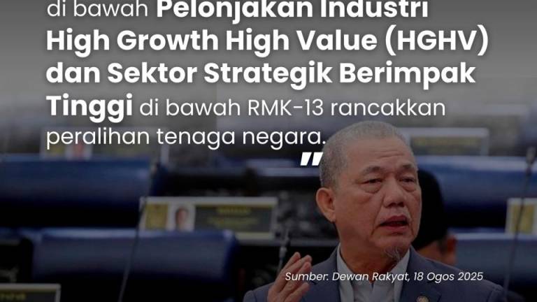 Credit - Kementerian Peralihan Tenaga dan Transformasi Air/FBPIX