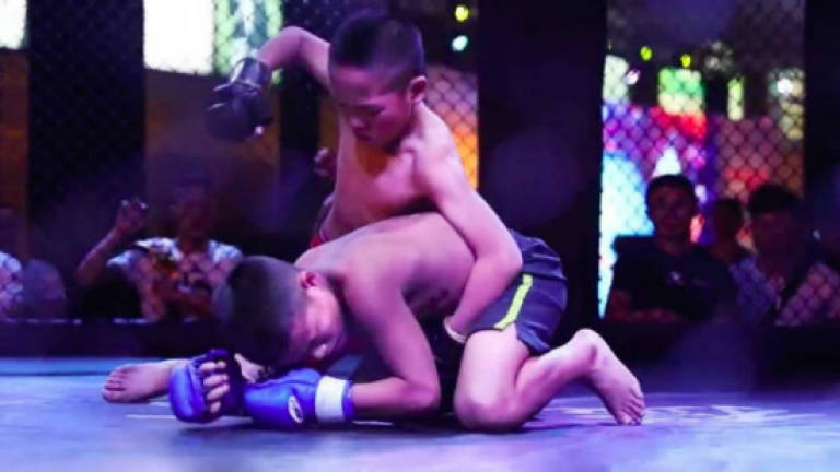 Fight club for young orphans sparks outrage