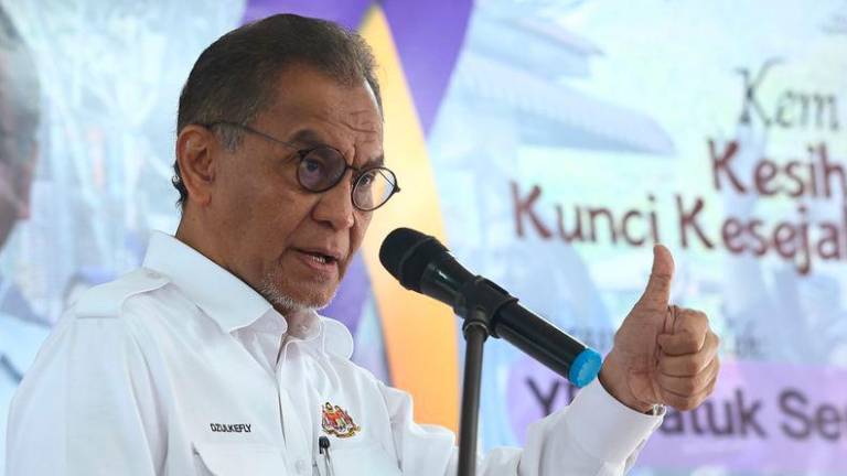 Health Minister Datuk Seri Dr Dzulkefly Ahmad - BERNAMApix