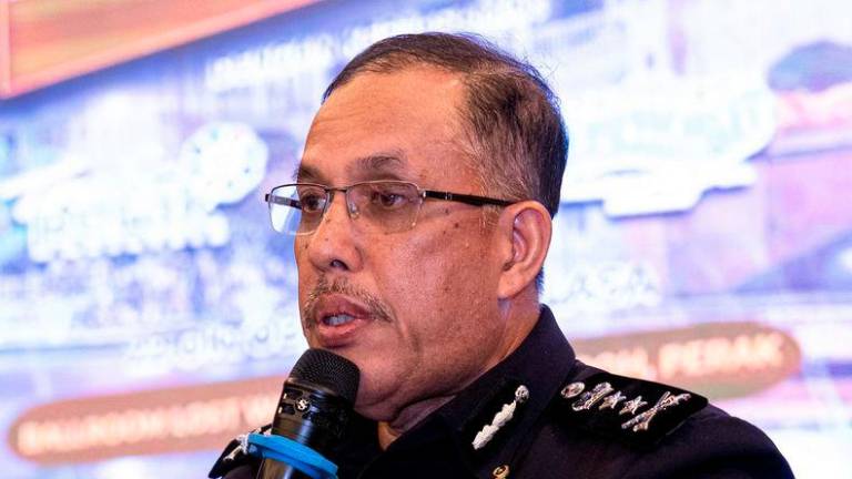 Perak acting police chief DCP Zulkafli Sariaat - BERNAMApix