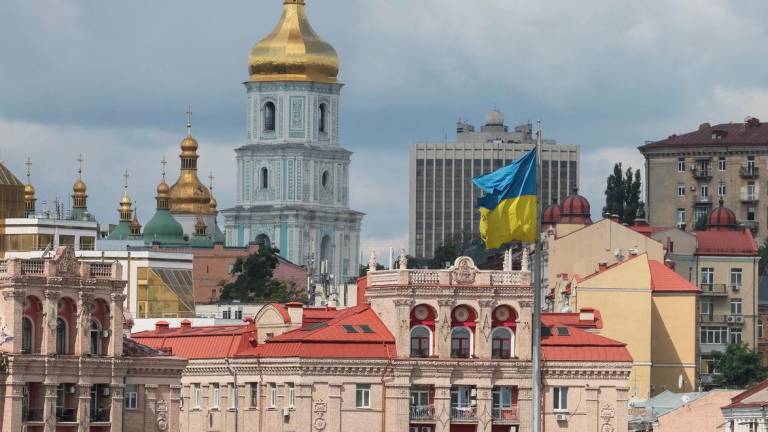 A view shows the Ukrainian capital Kyiv, amid Russia's attack on Ukraine, Ukraine August 11, 2025. - REUTERSPIX