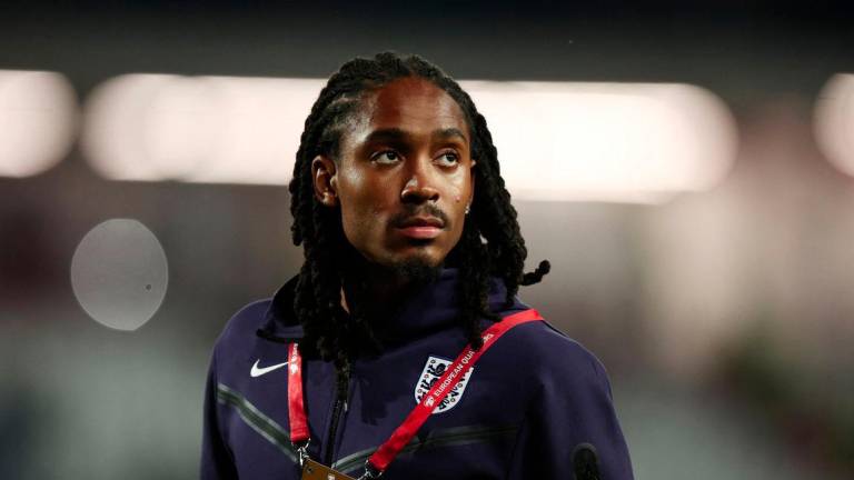 Football - World Cup - UEFA Qualifiers - Group K - Serbia v England - Stadion Rajko Mitic, Belgrade, Serbia - September 9, 2025England's Djed Spence on the pitch before the match - REUTERSPIX