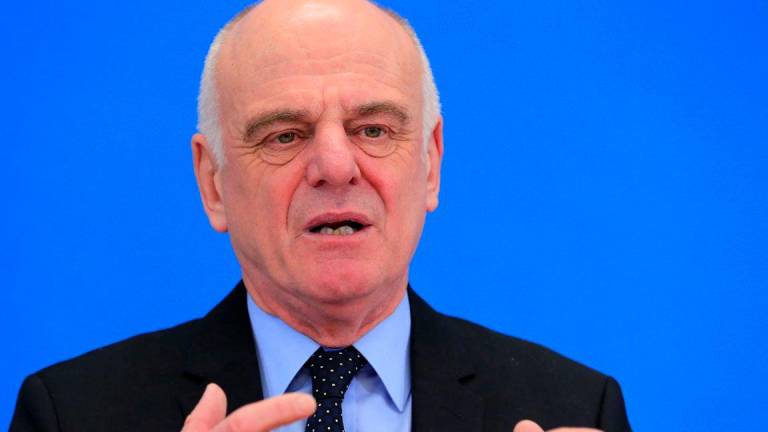 David Nabarro, candidate for Director General of the World Health Organization, attends a news conference at WHO headquarters in Geneva, Switzerland, January 26, 2017. - REUTERSPIX